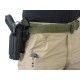 Duty holster for G. Series with WeaponLight - Olive [CS]
